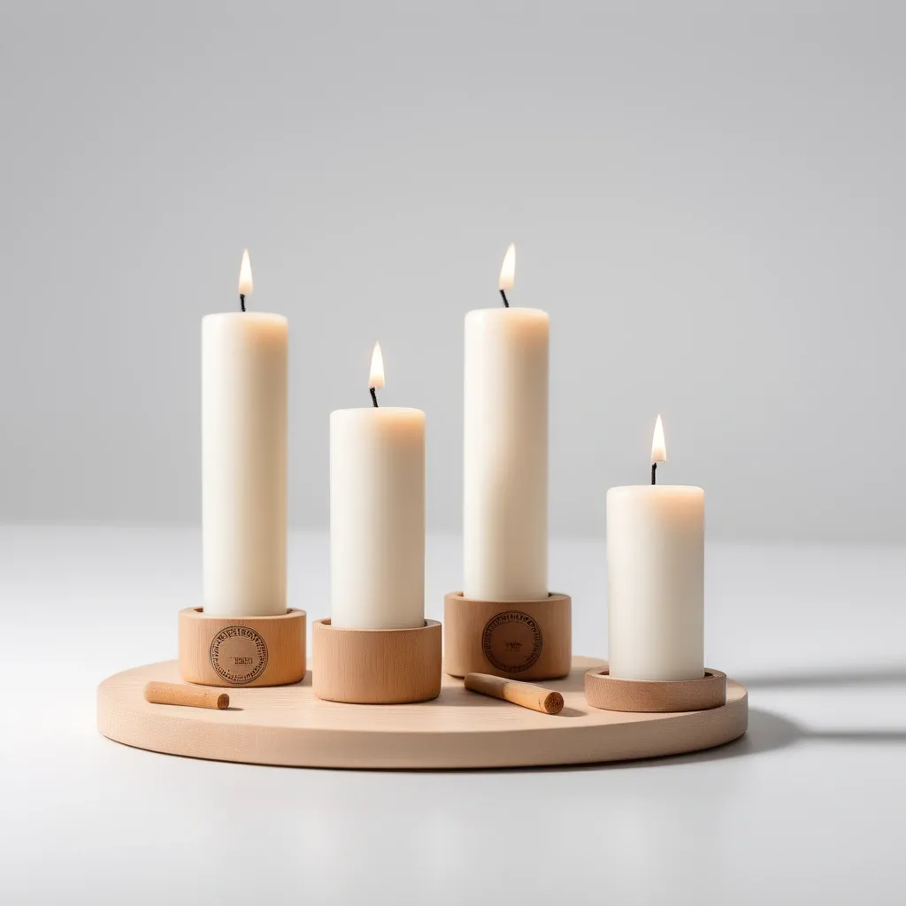 Kerzen-Set SoyCandle 4