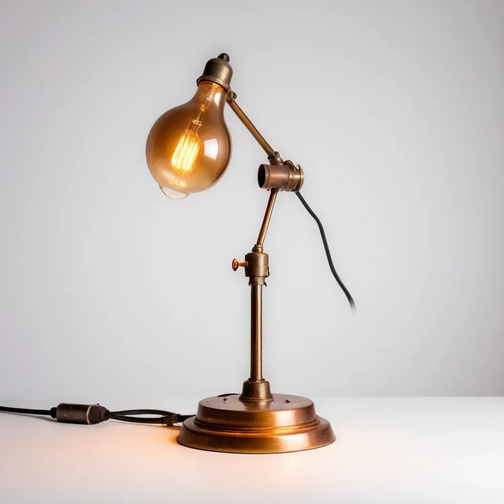 Tischleuchte VintageEdison