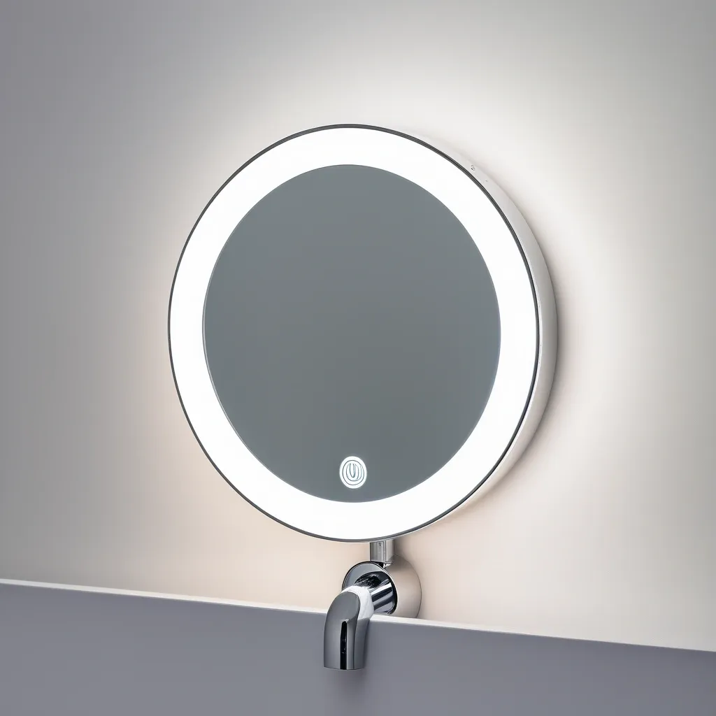 LED-Spiegelrand-Beleuchtung BathMirror