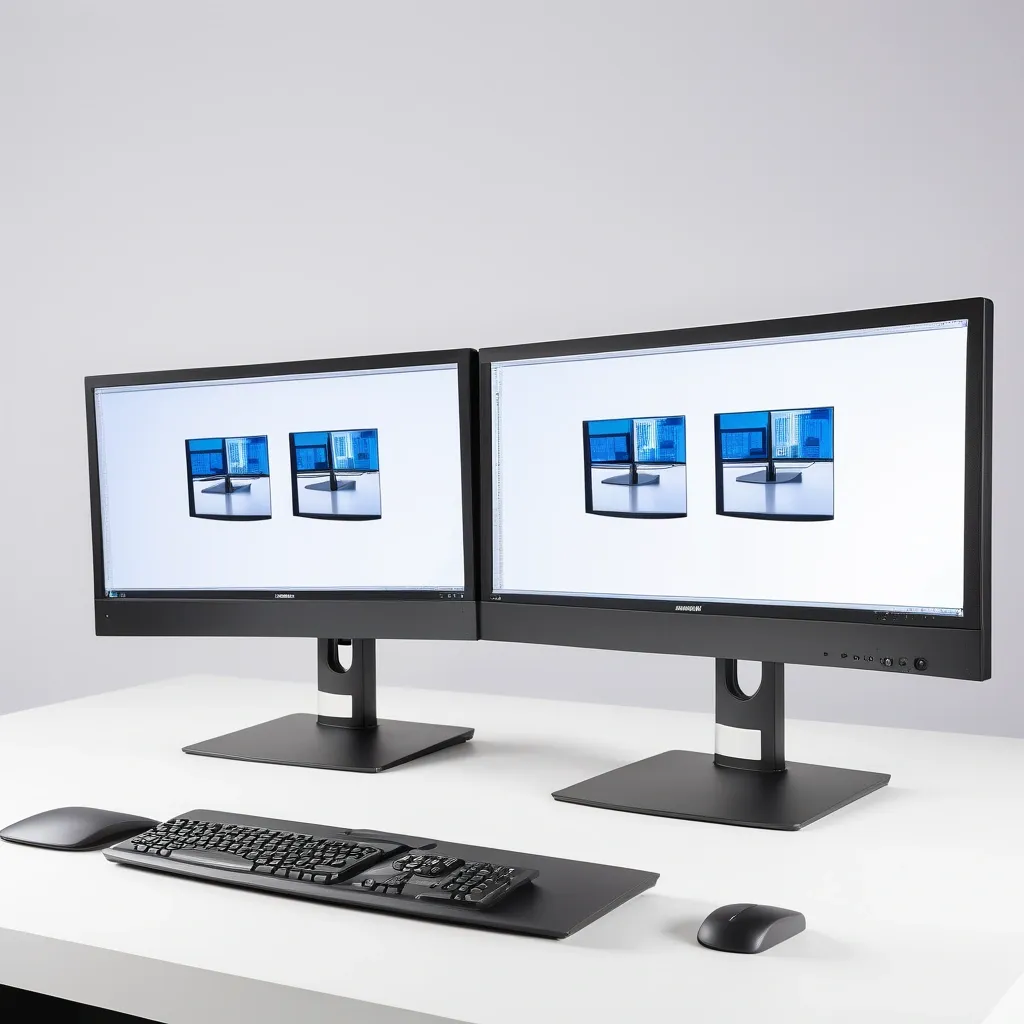 Dual-Monitor-Set TwinView 24